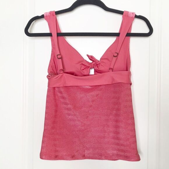NWT BECCA Canyon Mesa Tankini Beach Swimsuit Top Size Small - Picture 5 of 7